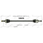 Order New CV Shaft by WORLDPARTS - 139235 For Your Vehicle