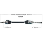 Order New CV Shaft by WORLDPARTS - 139254 For Your Vehicle