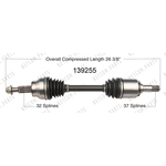 Order Arbre CV neuf par WORLDPARTS - 139255 For Your Vehicle