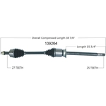 Order New CV Shaft by WORLDPARTS - 139264 For Your Vehicle