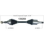 Order New CV Shaft by WORLDPARTS - 139269 For Your Vehicle