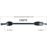 Order Arbre CV neuf par WORLDPARTS - 139270 For Your Vehicle