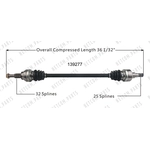 Order New CV Shaft by WORLDPARTS - 139277 For Your Vehicle
