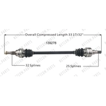 Order New CV Shaft by WORLDPARTS - 139278 For Your Vehicle