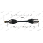 Order New CV Shaft by WORLDPARTS - 139279 For Your Vehicle