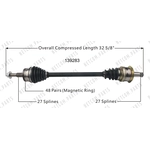 Order New CV Shaft by WORLDPARTS - 139283 For Your Vehicle