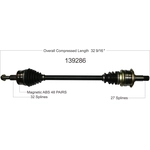 Order New CV Shaft by WORLDPARTS - 139286 For Your Vehicle