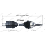 Order New CV Shaft by WORLDPARTS - 169004 For Your Vehicle