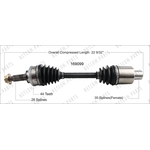 Order New CV Shaft by WORLDPARTS - 169099 For Your Vehicle