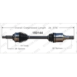 Order New CV Shaft by WORLDPARTS - 169144 For Your Vehicle