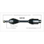 Order New CV Shaft by WORLDPARTS - 169149 For Your Vehicle