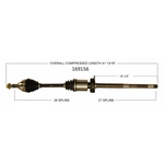 Order New CV Shaft by WORLDPARTS - 169156 For Your Vehicle