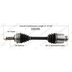 Order New CV Shaft by WORLDPARTS - 169190 For Your Vehicle