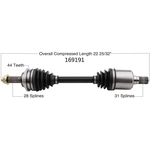 Order New CV Shaft by WORLDPARTS - 169191 For Your Vehicle