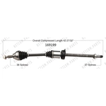 Order Arbre CV neuf par WORLDPARTS - 169199 For Your Vehicle