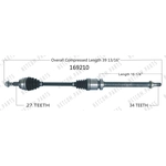 Order New CV Shaft by WORLDPARTS - 169210 For Your Vehicle