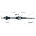 Order New CV Shaft by WORLDPARTS - 169213 For Your Vehicle