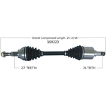 Order New CV Shaft by WORLDPARTS - 169223 For Your Vehicle