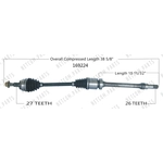 Order Arbre CV neuf par WORLDPARTS - 169224 For Your Vehicle