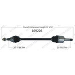 Order New CV Shaft by WORLDPARTS - 169226 For Your Vehicle