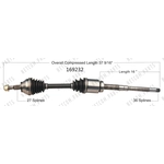 Order Arbre CV neuf par WORLDPARTS - 169232 For Your Vehicle