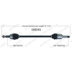 Order New CV Shaft by WORLDPARTS - 169241 For Your Vehicle