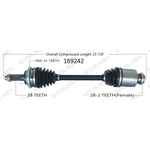 Order Arbre CV neuf par WORLDPARTS - 169242 For Your Vehicle