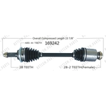 Order Arbre CV neuf by WORLDPARTS - 169242 For Your Vehicle