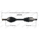 Order Arbre CV neuf par WORLDPARTS - 169290 For Your Vehicle