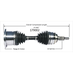 Order New CV Shaft by WORLDPARTS - 179002 For Your Vehicle