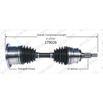 Order WORLDPARTS - 179026 - New CV Shaft For Your Vehicle
