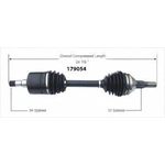 Order New CV Shaft by WORLDPARTS - 179054 For Your Vehicle