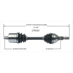 Order Arbre CV neuf par WORLDPARTS - 179153 For Your Vehicle