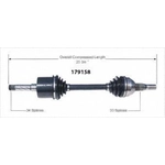 Order Arbre CV neuf par WORLDPARTS - 179158 For Your Vehicle