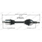 Order New CV Shaft by WORLDPARTS - 179221 For Your Vehicle