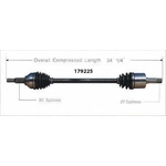 Order New CV Shaft by WORLDPARTS - 179225 For Your Vehicle