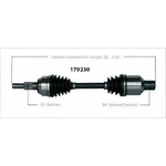 Order New CV Shaft by WORLDPARTS - 179230 For Your Vehicle