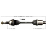 Order New CV Shaft by WORLDPARTS - 179238 For Your Vehicle