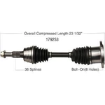 Order WORLDPARTS - 179253 - New CV Shaft For Your Vehicle