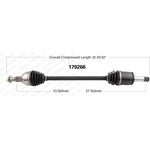 Order New CV Shaft by WORLDPARTS - 179266 For Your Vehicle