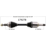 Order New CV Shaft by WORLDPARTS - 179278 For Your Vehicle