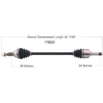 Order Arbre CV neuf par WORLDPARTS - 179282 For Your Vehicle