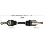 Order New CV Shaft by WORLDPARTS - 179288 For Your Vehicle