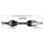 Order New CV Shaft by WORLDPARTS - 179295 For Your Vehicle