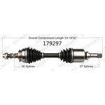 Order New CV Shaft by WORLDPARTS - 179297 For Your Vehicle