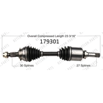 Order New CV Shaft by WORLDPARTS - 179301 For Your Vehicle