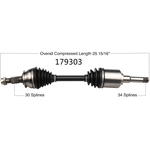 Order New CV Shaft by WORLDPARTS - 179303 For Your Vehicle