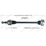 Order New CV Shaft by WORLDPARTS - 179317 For Your Vehicle