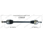 Order New CV Shaft by WORLDPARTS - 179319 For Your Vehicle