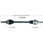 Order New CV Shaft by WORLDPARTS - 179324 For Your Vehicle